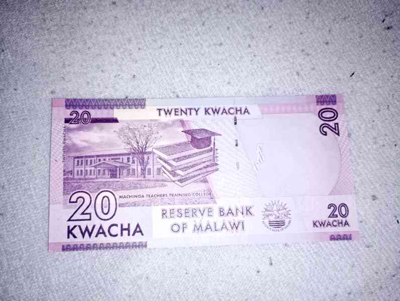 Malawi bankovka - foto 1