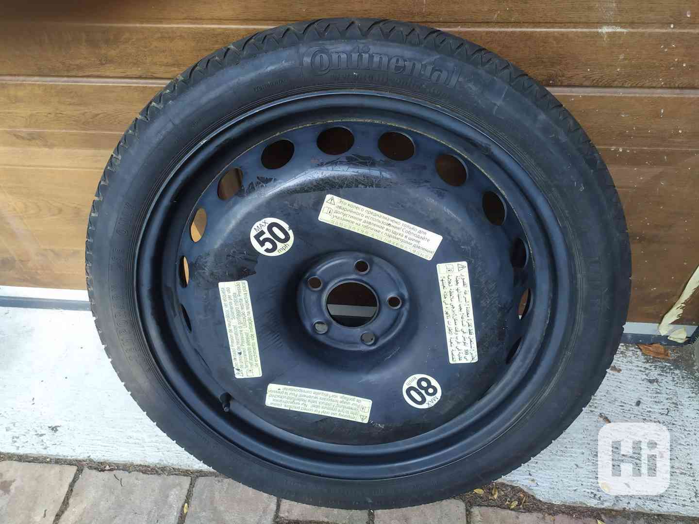 Nova dojezdovka 20 palcu AUDI VW uzka dojezdove kolo rezerva - foto 1