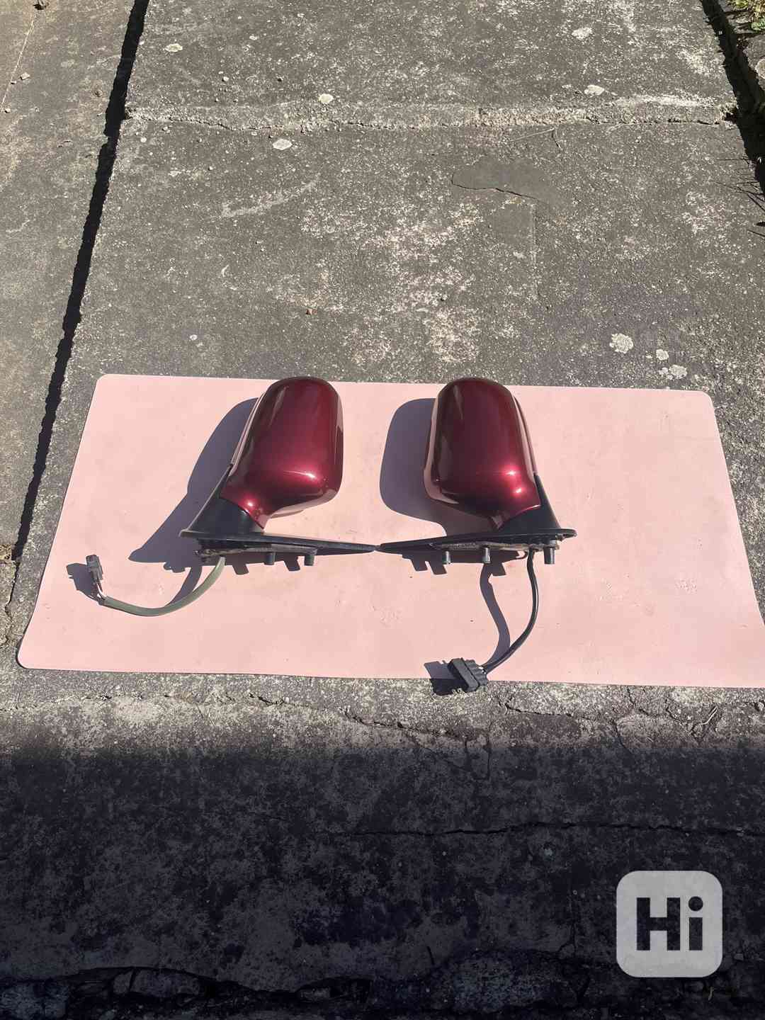 Elektrická zrcátka FELICIA GLX vínová metalíza - foto 1