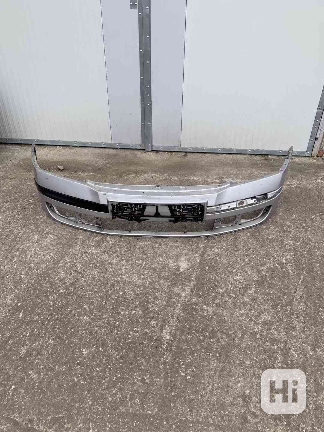 Predni naraznik skoda octavia II 04-09 stribrny - foto 1