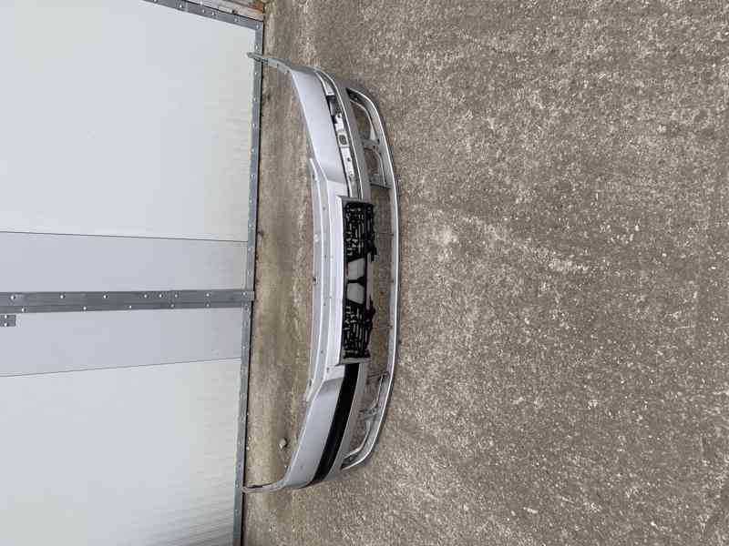 Predni naraznik skoda octavia II 04-09 stribrny - foto 1