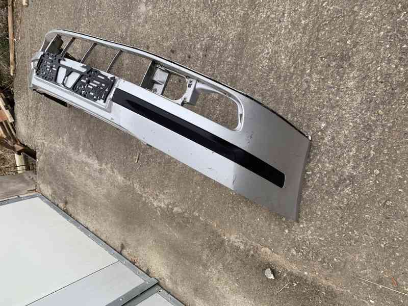 Predni naraznik skoda octavia II 04-09 stribrny - foto 2