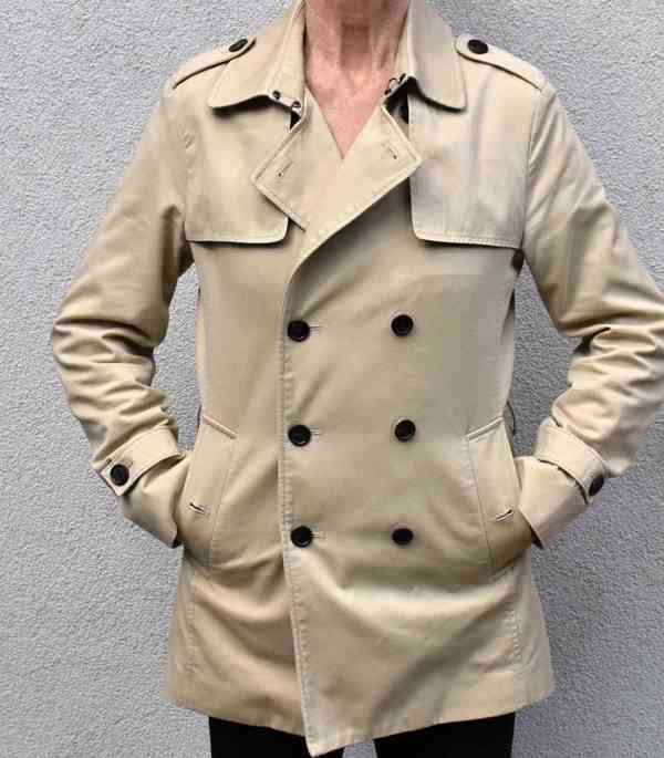 Kabát béžový styl parka Christy vel.L - foto 2