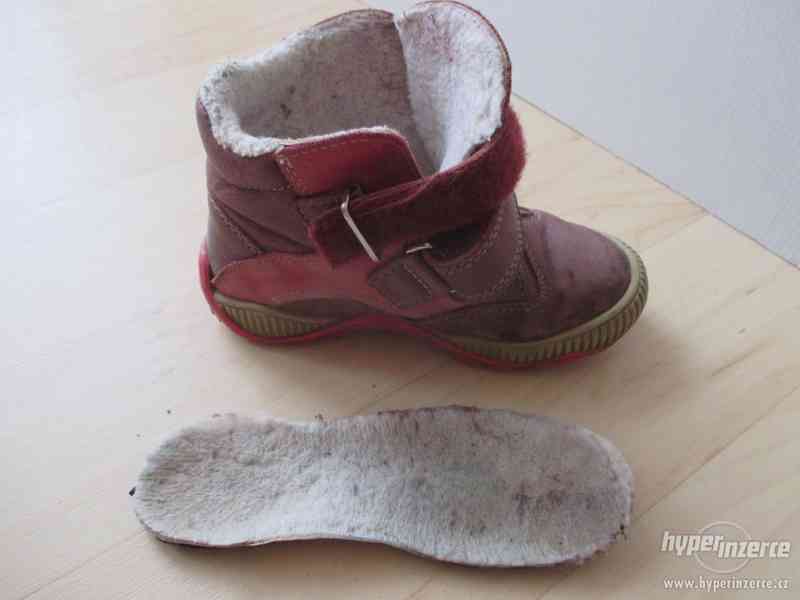 Kožené zimní /jarní boty Jonap vel. 29 - foto 5