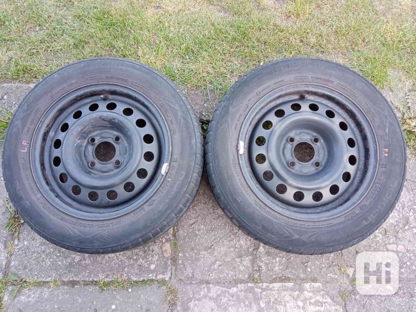 Obutá kola 2kusy 14ky 4x100 RENAULT DACIA NISSAN - dobírka - foto 1