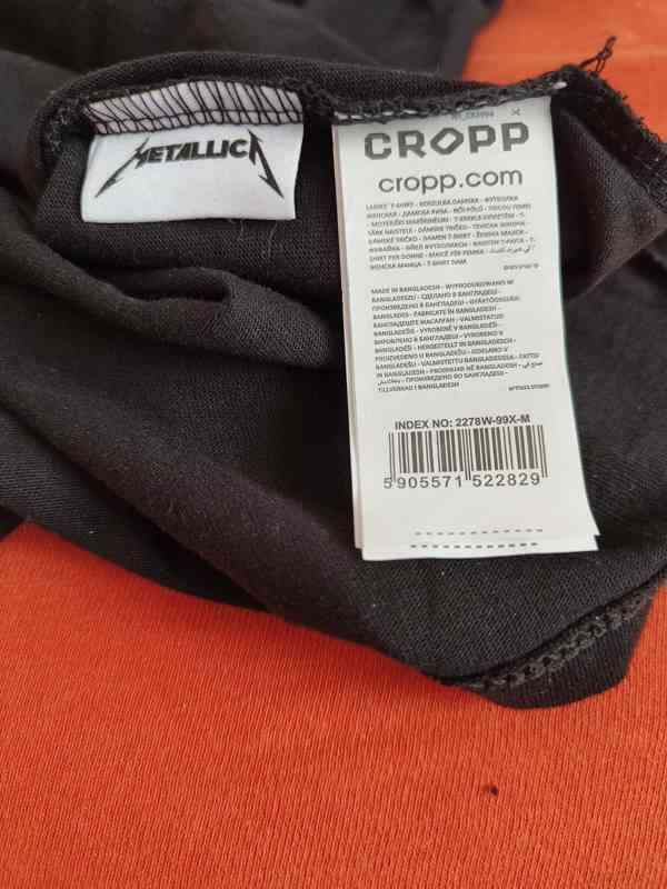 Pánské tričko Metallica, vel. M - foto 5