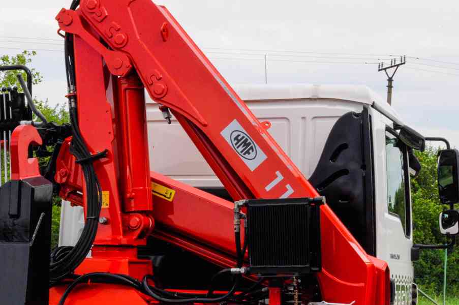 MAN TGM 15.250 - HÁKOVÝ NOSIČ KONTEJNERŮ + HYDRAULICKÁ RUKA - foto 20