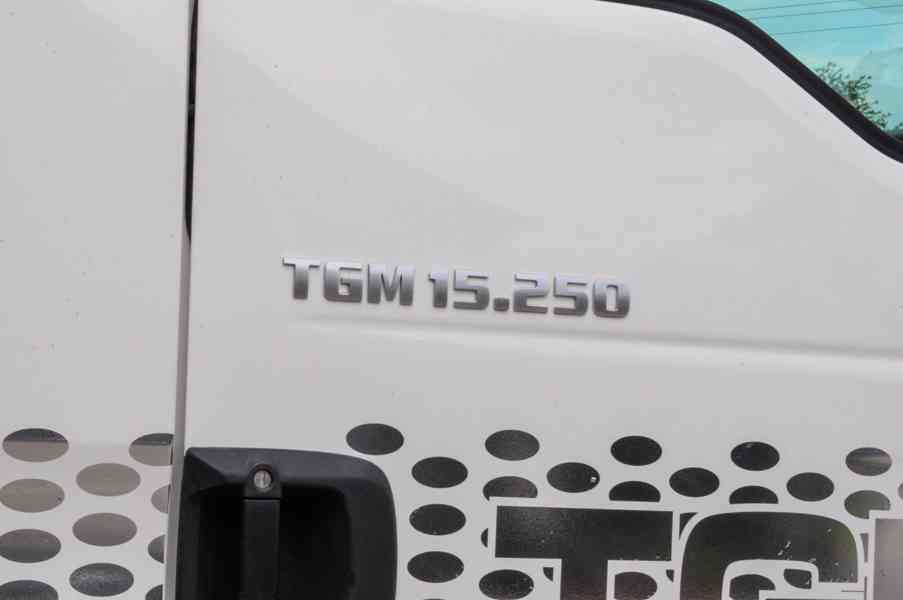 MAN TGM 15.250 - HÁKOVÝ NOSIČ KONTEJNERŮ + HYDRAULICKÁ RUKA - foto 11