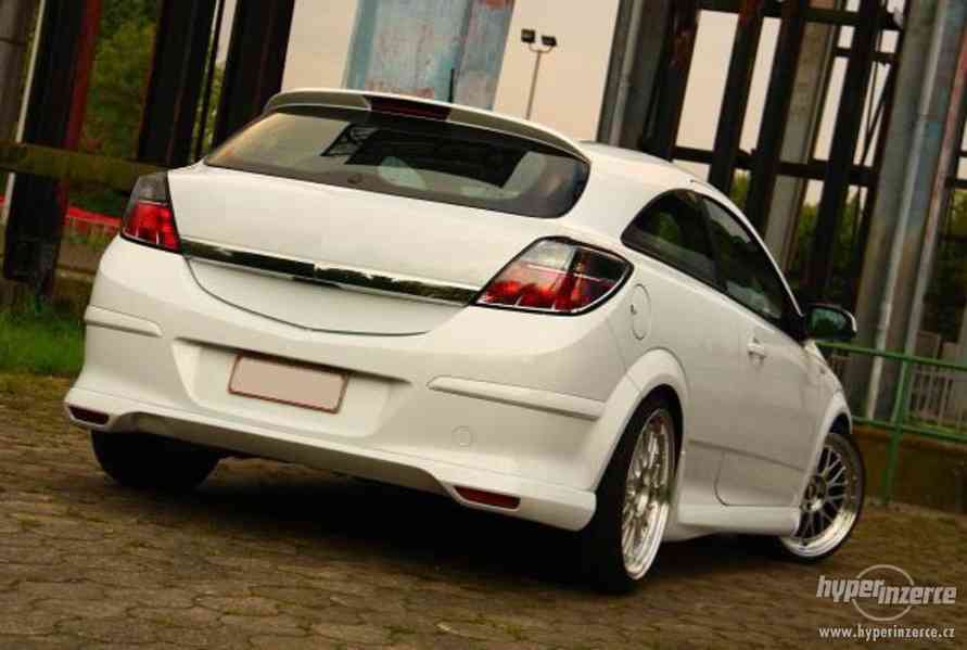 Spoiler Opel Astra H GTC kridlo spoiler naraznik - foto 5
