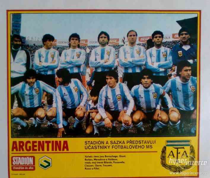 Argentina - fotbal - čtenářům do alba 1986 - foto 1