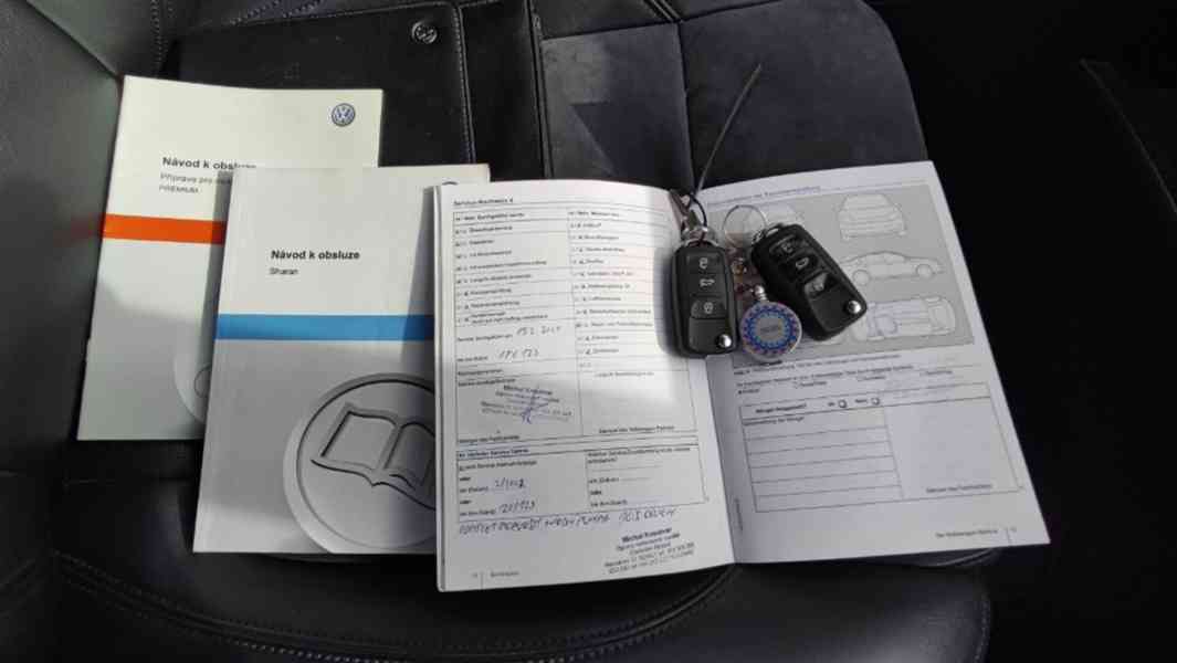 VW Sharan III 2.0TDI 103kw 4 Motion Highline 7mist CZ 2014 - foto 17