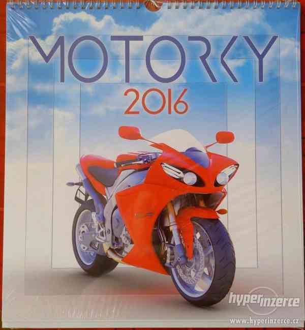 Nástěnný kalendář: Motorky 2016 - skvělý dárek. - foto 1