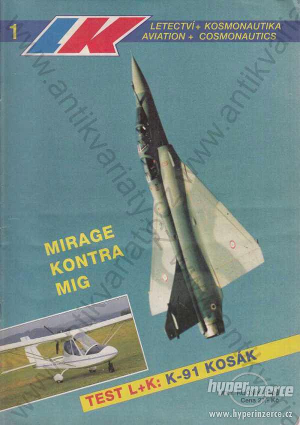 Letectví, kosmonautika 1996 ročník LXXII. č.1-26 - foto 1