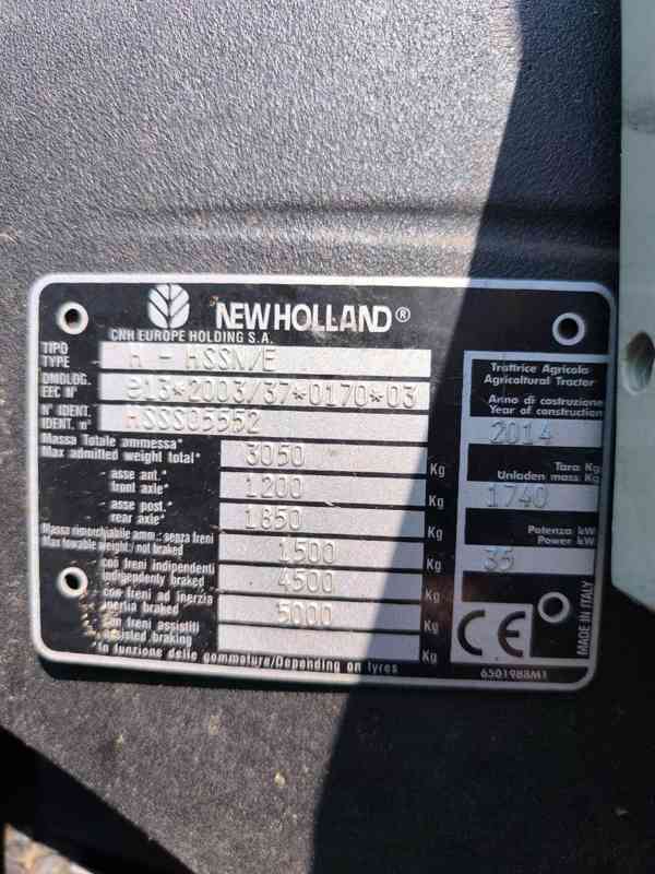Traktor kolový New Holland T3030 s nakladačem a mulčovačem - foto 10