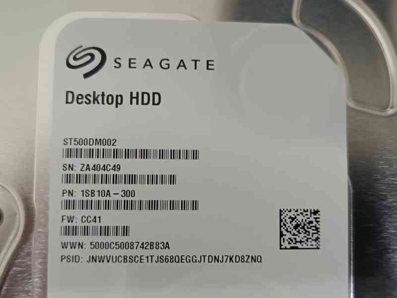 HDD Seagate Barracuda 500 GB - foto 2