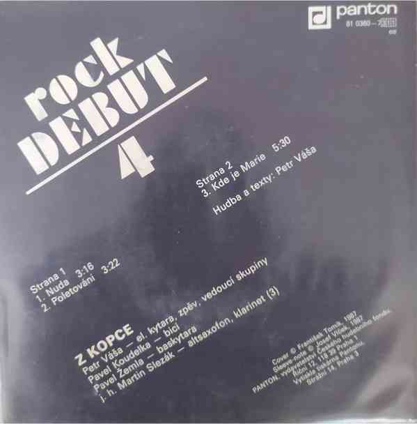 Z Kopce – Rock Debut 4  (EP)  - foto 2