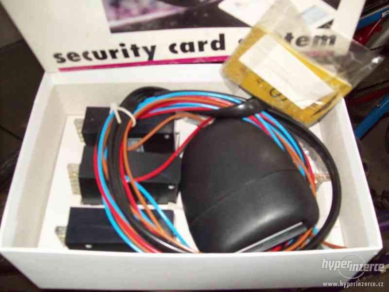 Zabezpečovací zařízení na čipovou kartu. - foto 2