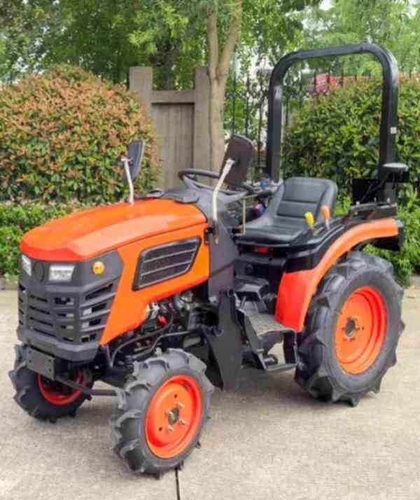 Traktor CRONA CR254, 25 koní, malotraktor 4x4 - foto 5