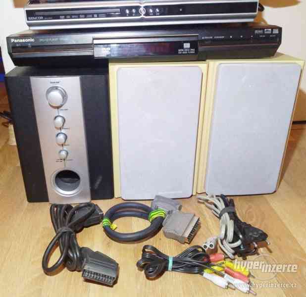 3x DVD přehrávač +6 ks repro +1 subwoofer - levně!!! - foto 3