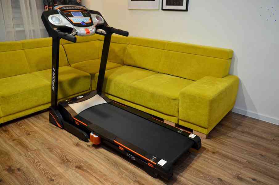 Běžecký pás HRS T-400S (autosklon, 3HP, 45x126cm, do 130kg) - bazar ...