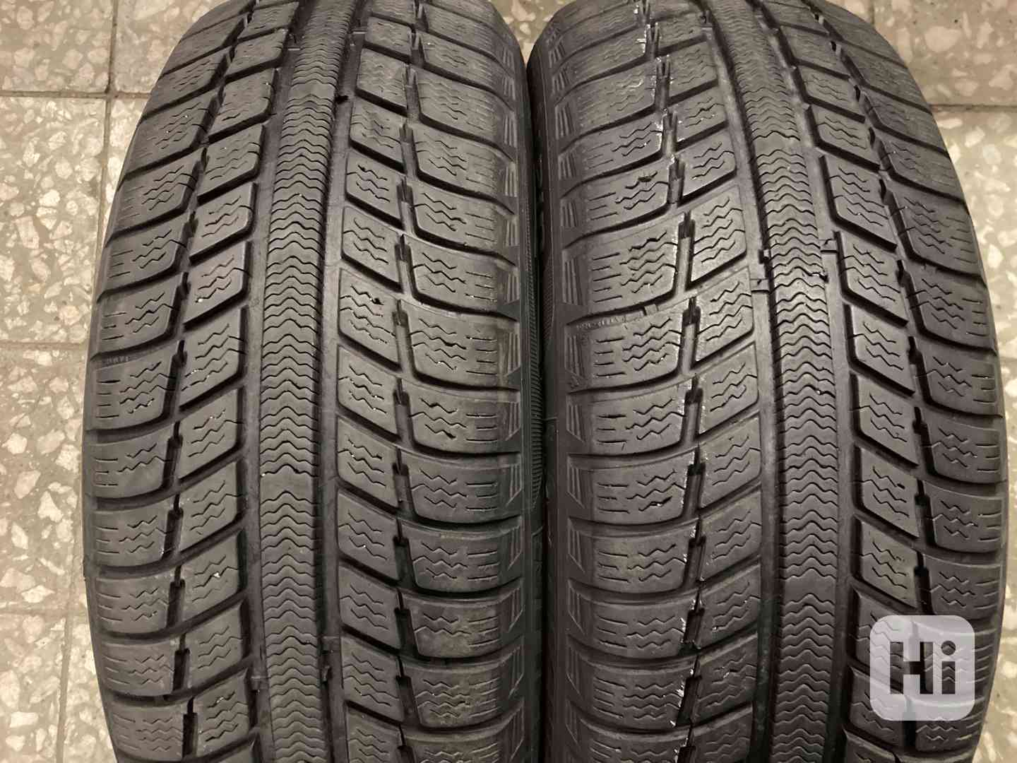 2 kusy zimní pneu Michelin 205/60/16 - 6mm - foto 1