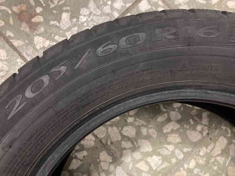 2 kusy zimní pneu Michelin 205/60/16 - 6mm - foto 3