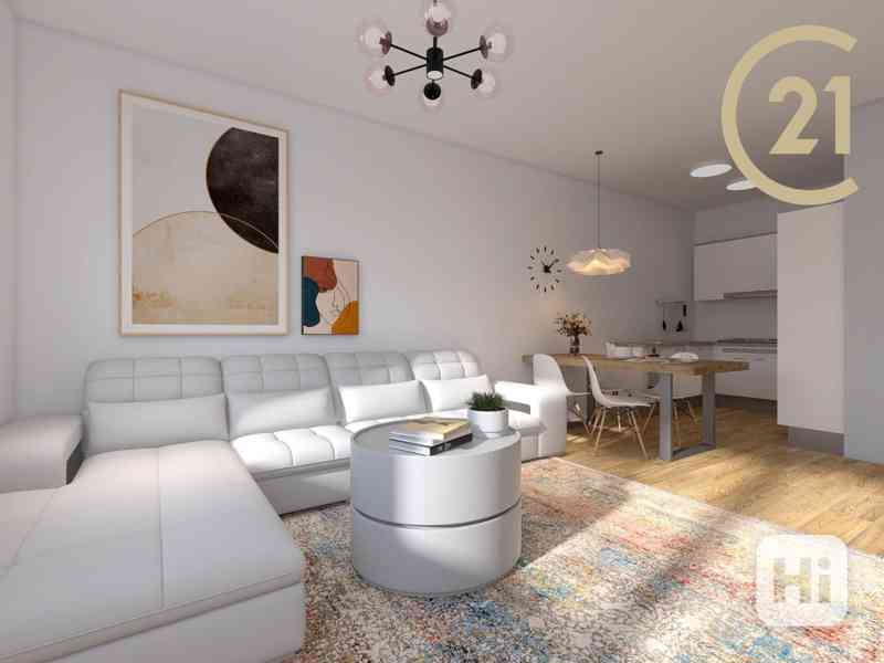 Prodej bytu 2+KK v novostavbě s terasou, 63 m2, Praha-Vysočany - foto 21