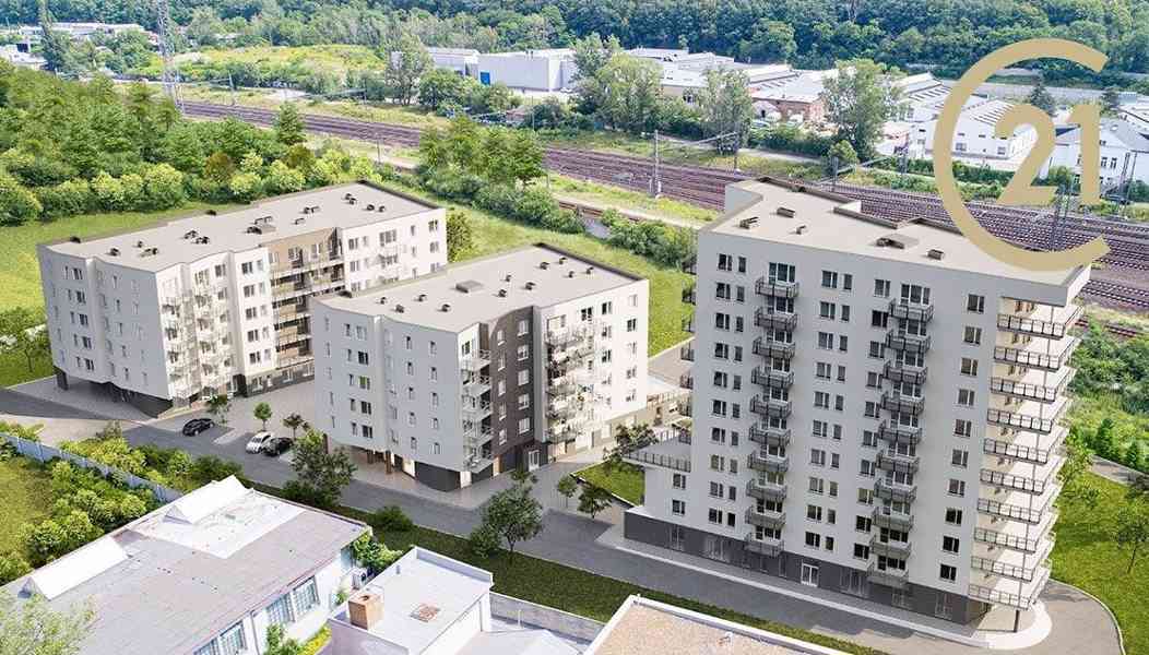 Prodej bytu 2+KK v novostavbě s terasou, 63 m2, Praha-Vysočany - foto 3