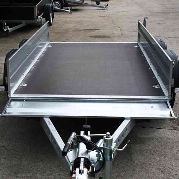 Nový brzděný 2500Kg/2000Kg přívěsný vozík 3,0m x 1,5m, DPH - foto 12
