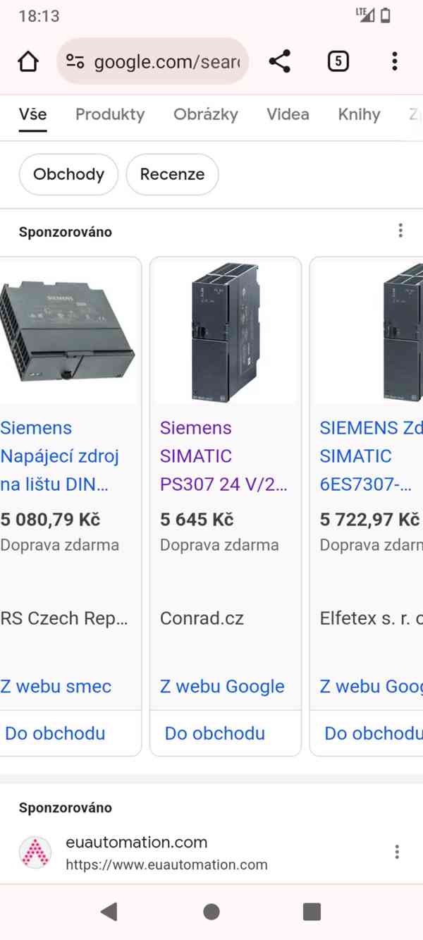 Zdroj pro SIMATIC S7 300 Typ 6ES7 307-1BA01-0AA0  - foto 5