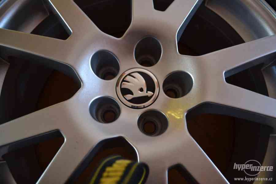 NOVÉ orig.středové pokličky do alu kol Škoda – NOVÉ LOGO