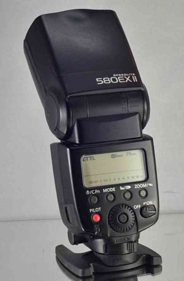 Canon Speedlite 580 EX II *E-TTL, master-slave, S.Č.:58 - foto 6