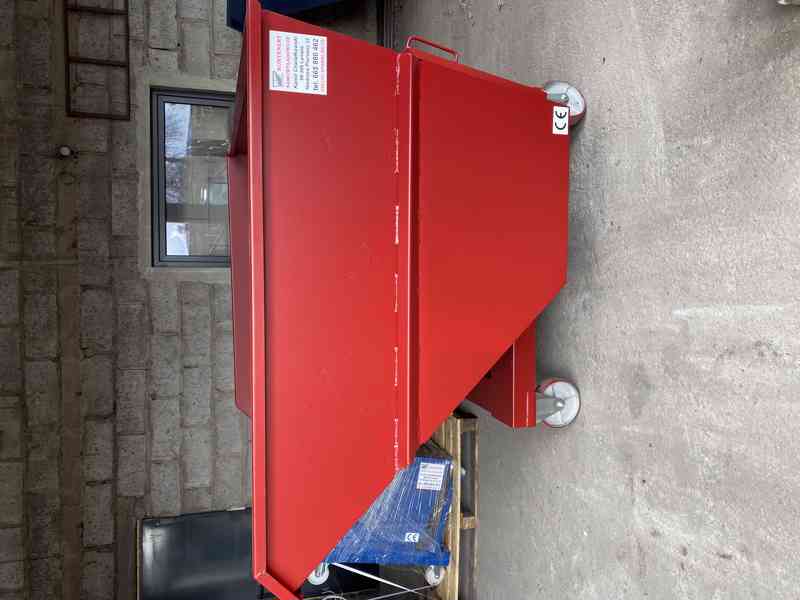 Pojemnik samoopróżniający 2m3, kontener - foto 1