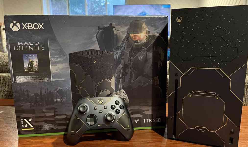 Microsoft Xbox Series X 1TB Console Halo Infinite Limited Ed - foto 1