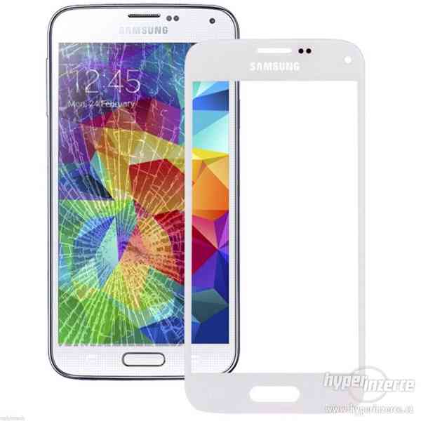 Dotykové Sklo Samsung Galaxy S5 mini G800 Černé, Bílé - foto 1