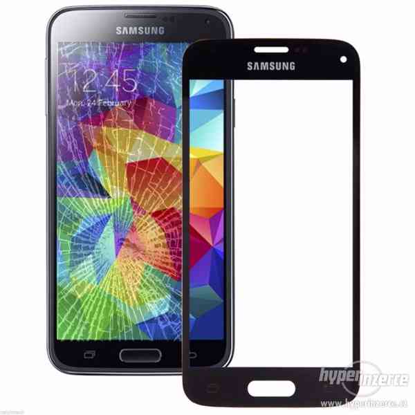 Dotykové Sklo Samsung Galaxy S5 mini G800 Černé, Bílé - foto 2
