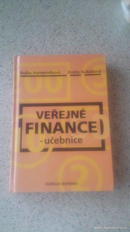 Prodám knihu Veřejné finance - učebnice