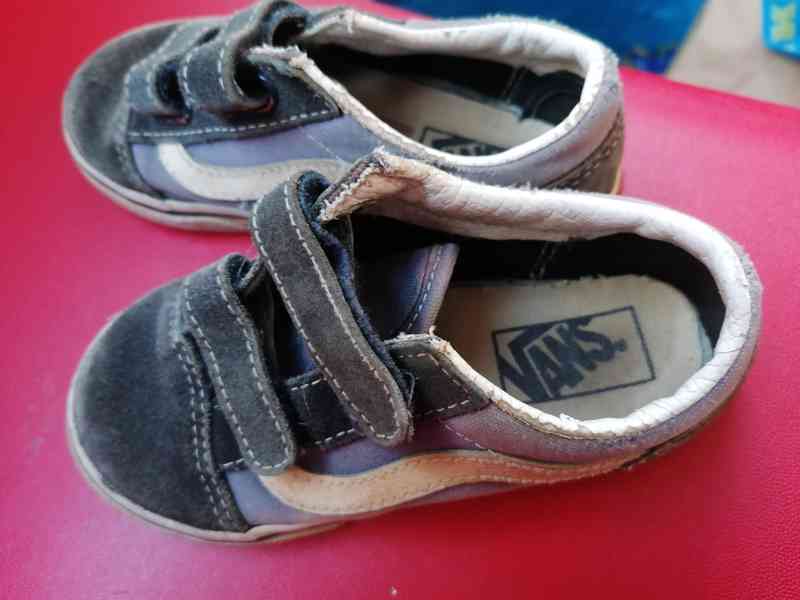 dětské zboží, dětská obuv, tenisky Vans vel. 26. dětskou obu - foto 1