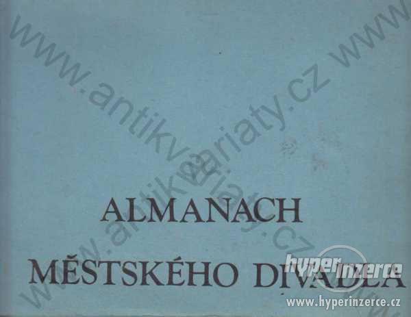 Almanach Městského divadla v Plzni 1927 - foto 1