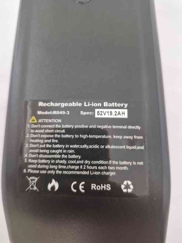 baterie elektrokolo 52v LG clanky  - foto 2