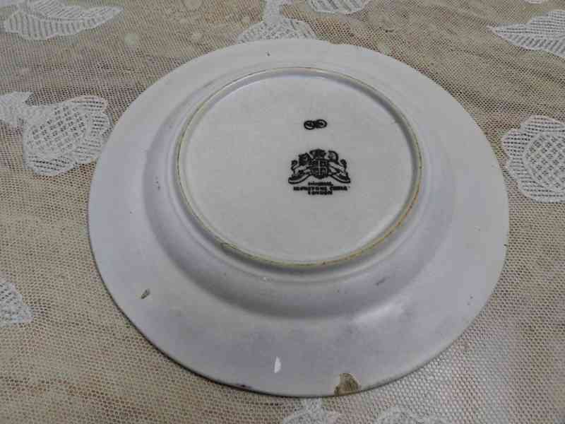 Dekorační hnědý Talíř A. Nowotny Altrohlau Stará role 25cm - foto 3