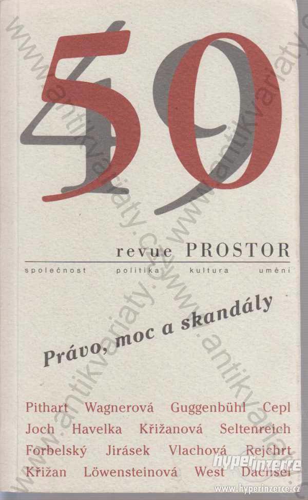revue Prostor 49-50 Prostor, Praha 2001 - foto 1