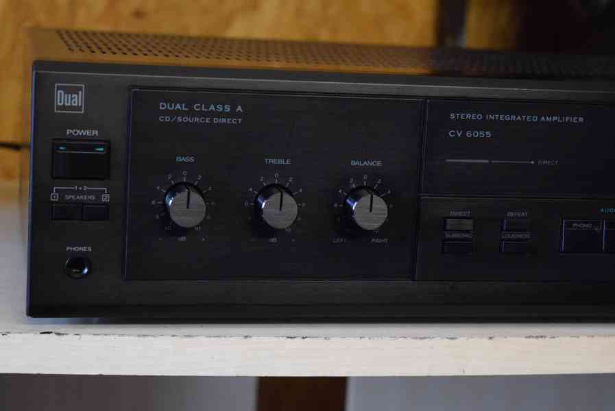 DUAL CV 6055 KVALITNÍ STEREO ZESILOVAČ !! - foto 3