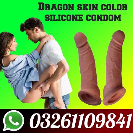 Dragon skin color silicone condom in Hyderabad * 03261109841