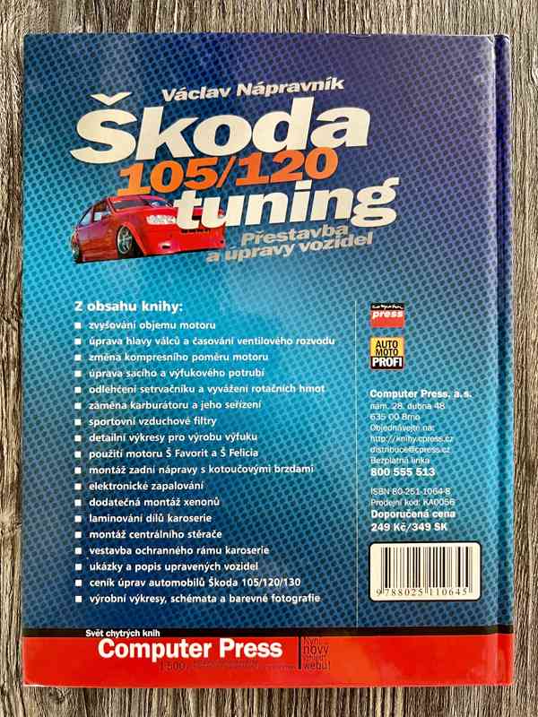 Kniha Škoda 105 / 120 Tuning - Václav Nápravník - foto 20