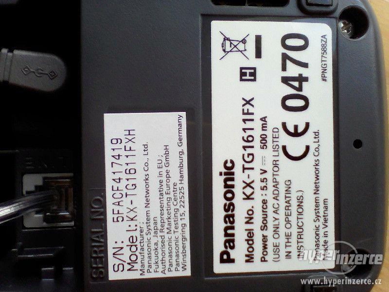 Telefon přenosný Panasonic - foto 3