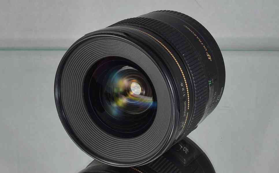 Canon EF 20mm 1:2.8 USM ** širokoúhlý Objektiv - foto 4