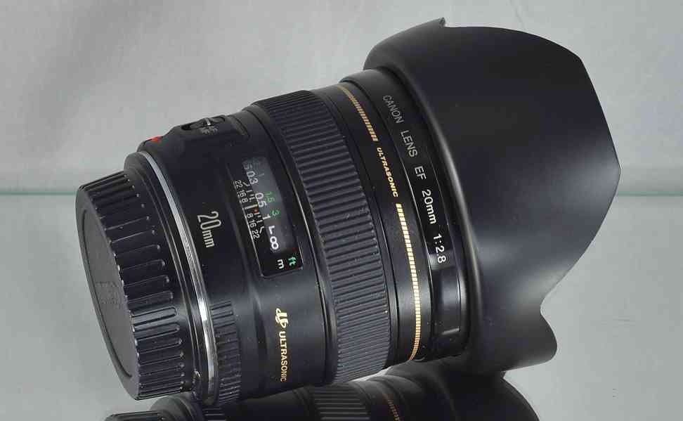 Canon EF 20mm 1:2.8 USM ** širokoúhlý Objektiv - foto 6