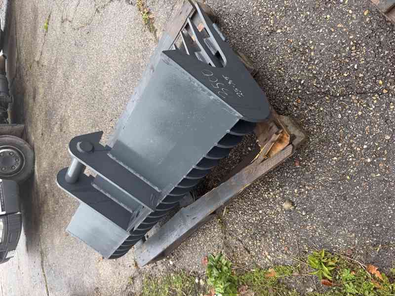 Prostorová lopata, hrábě 120 cm 2,6–3,5 t — Lehnhoff MS03 —  - foto 4