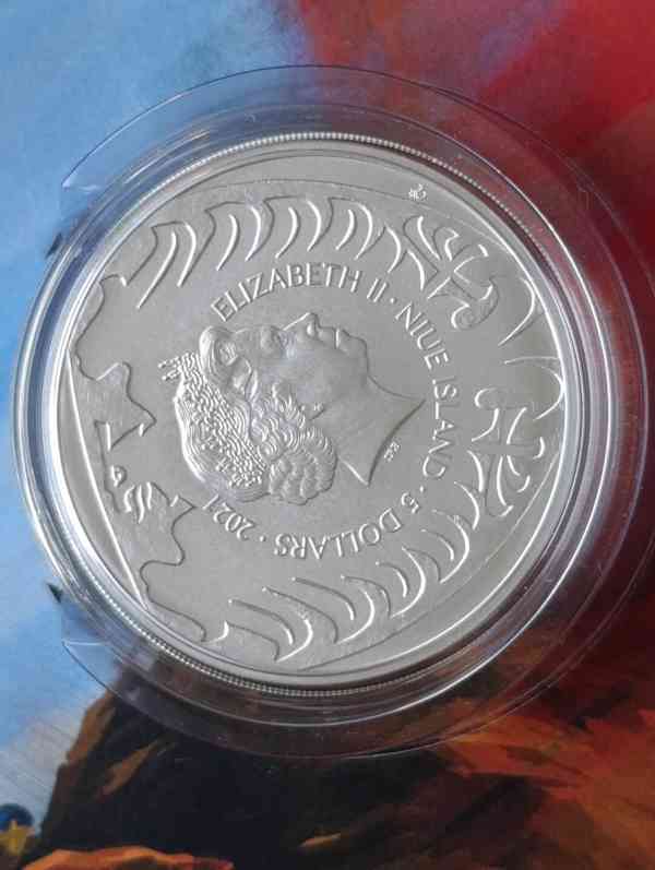 Český lev - stříbrná mince 2 oz (62,2 g) Ag 999  jen 1tis.ks - foto 10